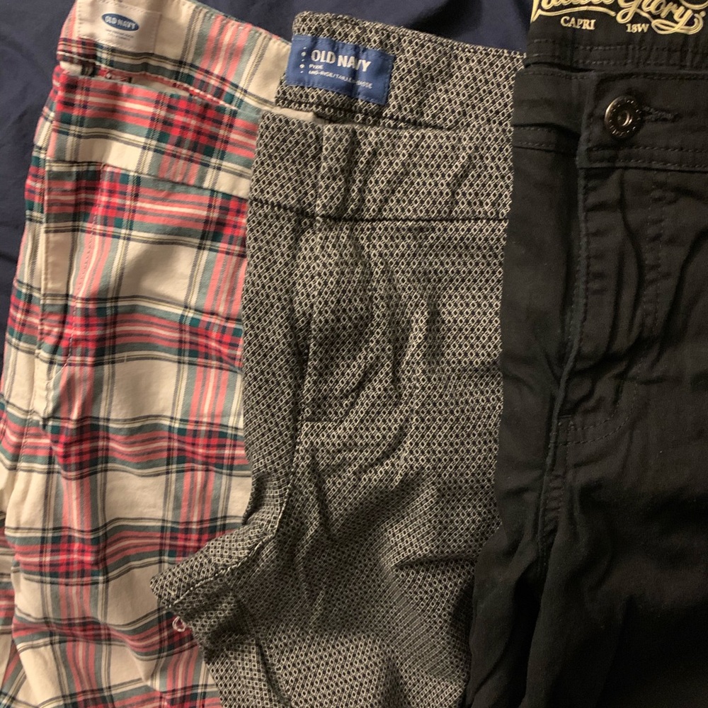 Three pair of size 18 pants NWOT